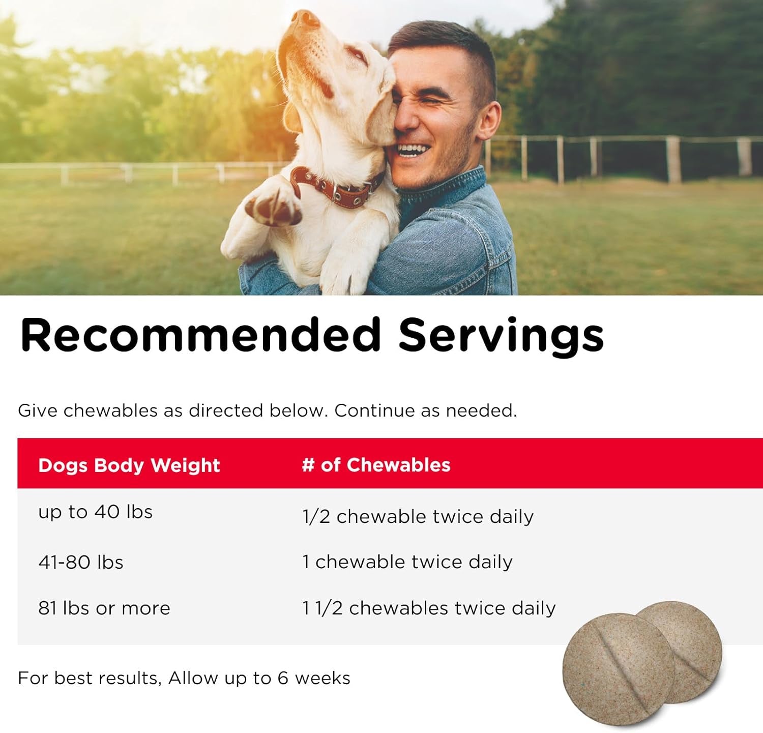 Advanced Strength Hip & Joint Chewable Dog Supplements (Packaging May Vary) 300 Count