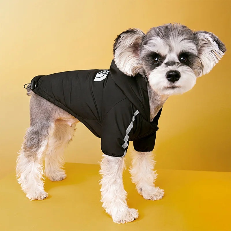 Waterproof Dogs Clothes Reflective Pet Coat for Small Medium Dogs Winter Warm Fleece Dog Jackets Puppy Raincoat Chihuahua Outfit